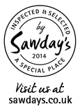 Inspected and selected by Sawday's